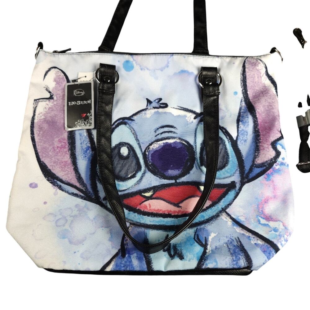 Loungefly Heart Logo Stitch Tote – Pre‑Funko 2015 – NEW MINT – Rare